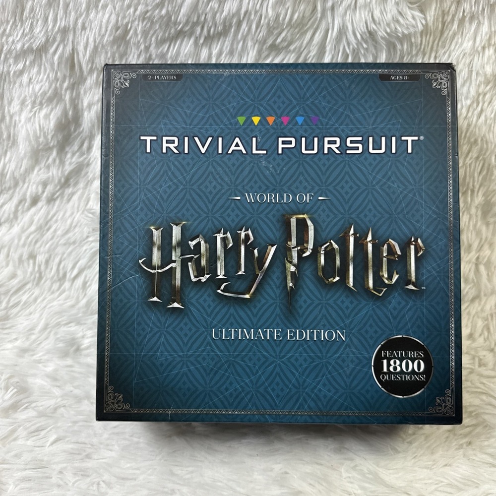 Trivial Pursuit World of Harry Potter Ultimate Edition Complete Board Game USAop